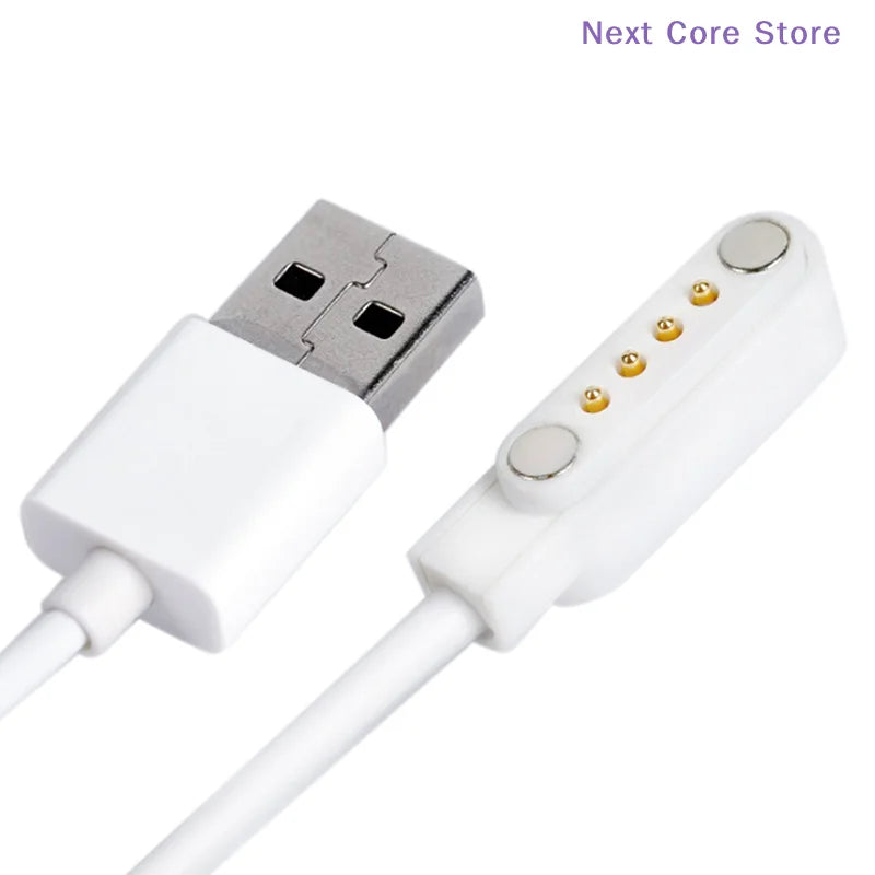 4-Pin Magnetic USB Charging Cable – KW88 Smart Watch Smart Watch Charger HIP