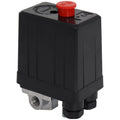 Air Compressor Pressure Switch 90–120 PSI 220V 4-Port Valve Compressor Pressure Switch HIP Khaki
