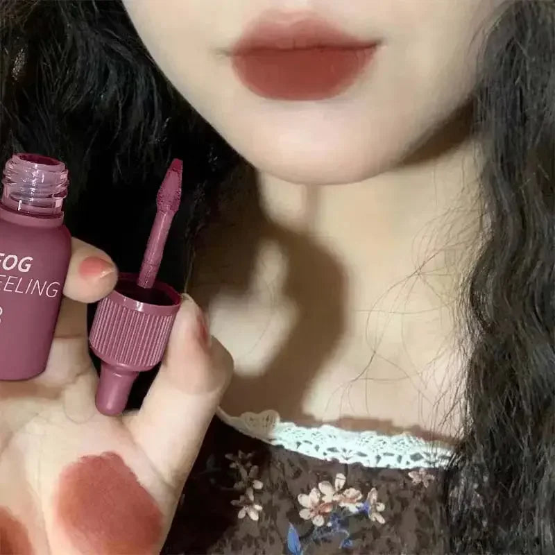 8 colors Moisturizer Non-Stick Cup Lipstick Velvet ink Matte Dyeing Lip Gloss Waterproof Long Lasting Lip Tint Korean Cosmetics HIP