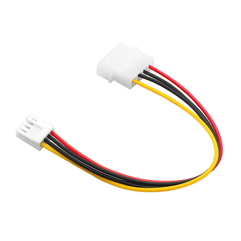 Molex 4-Pin to FDD Floppy Power Adapter Cable 20cm Power Adapter Cable HIP