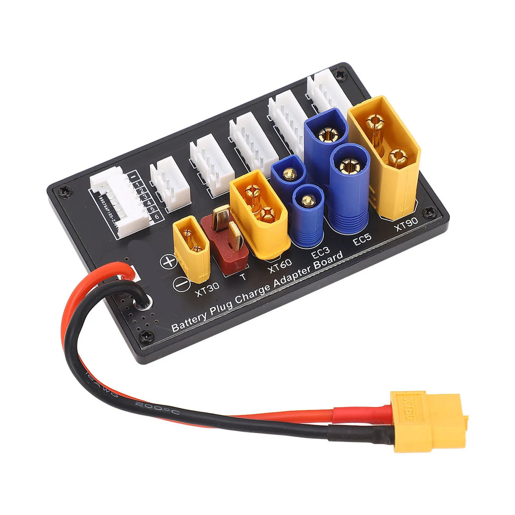 Parallel Charging Board Adapter XT90 XT30 EC3 EC5 T XT60 6S Battery Balance Charger Adapter Board HIP