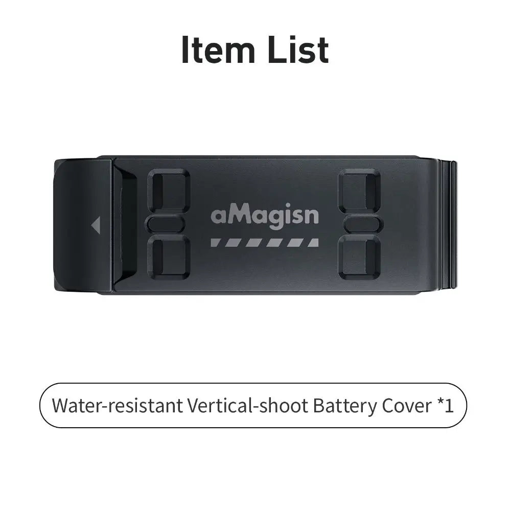 Waterproof Battery Cover for Insta360 Ace Pro 2 – Aluminum Camera Accessory HIP
