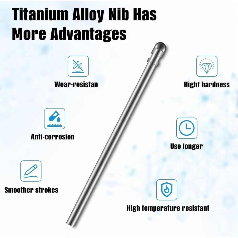 Titanium Stylus Pen Tips 4096 Pressure – reMarkable 2 & BOOX Stylus Pen Nibs HIP