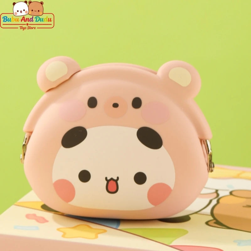 Bubu and Dudu Panda Silicone Coin Purse & Key Pouch Silicone Coin Purse HIP Yier