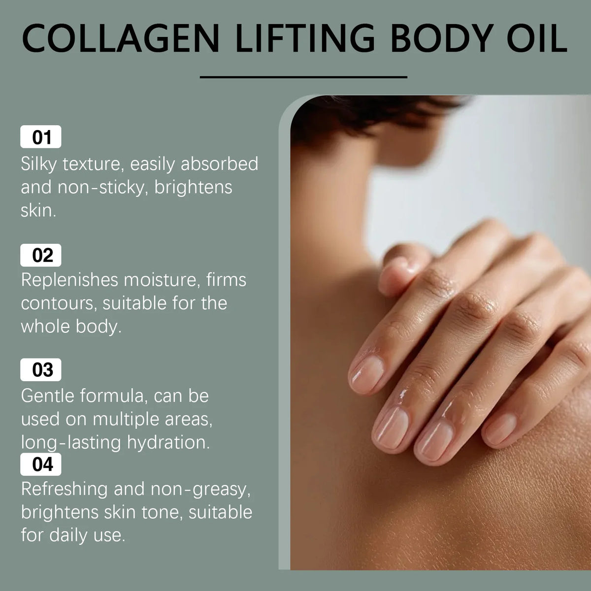 100ml Collagen Lifting Body Oil – Firming & Tightening Firming Body Oil HIP