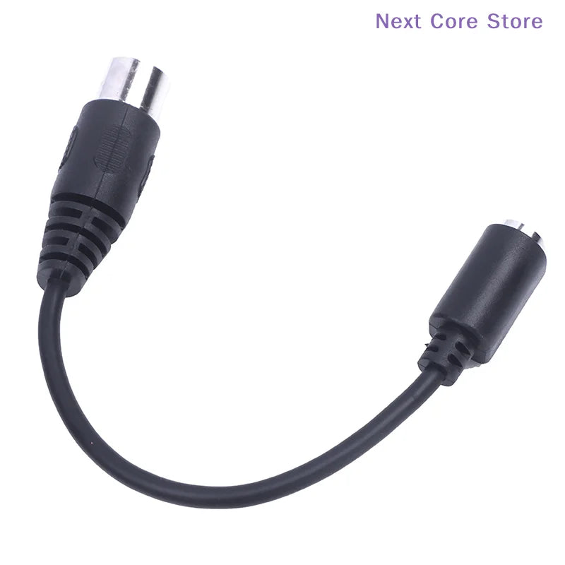 MD 6-Pin Female to DIN 5-Pin Male Keyboard Adapter Cable Keyboard Adapter Cable HIP