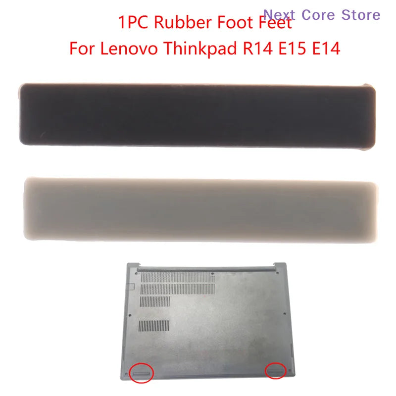 Rubber Laptop Foot Replacement for ThinkPad R14 E15 E14 Laptop Replacement Part HIP