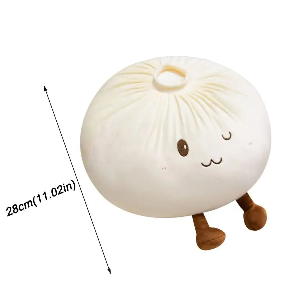 Steamed Bun Dumpling Plush Pillow – Soft Kawaii Toy | HIP Plush Toy Pillow HIP
