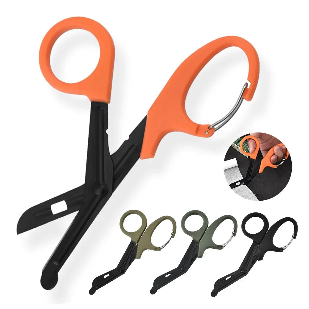 Survive Paramedic Medical Rescue Scissor Trauma Gauze IFAK Emergency First Aid Shear Outdoor Nurse Utility Camp Hike Home Tijera HIP