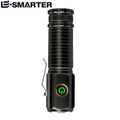 ESMARTER 3-LED Tactical Flashlight 1500LM Rechargeable Magnetic Tactical Flashlight HIP Long NO Battery