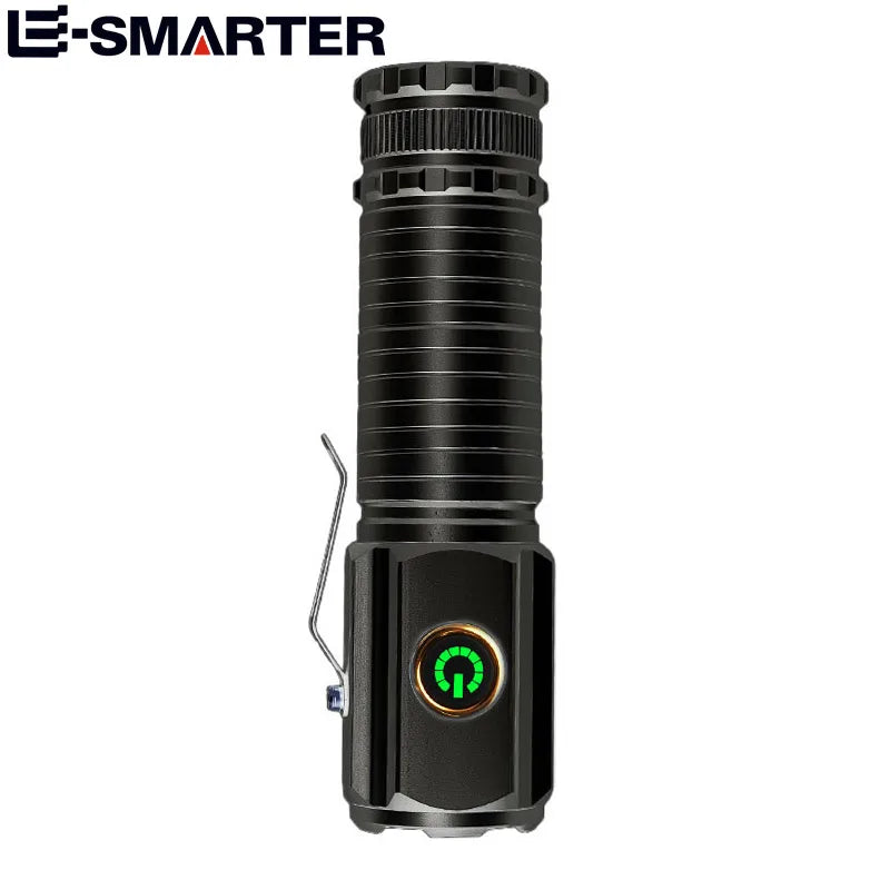 ESMARTER 3-LED Tactical Flashlight 1500LM Rechargeable Magnetic Tactical Flashlight HIP Long NO Battery