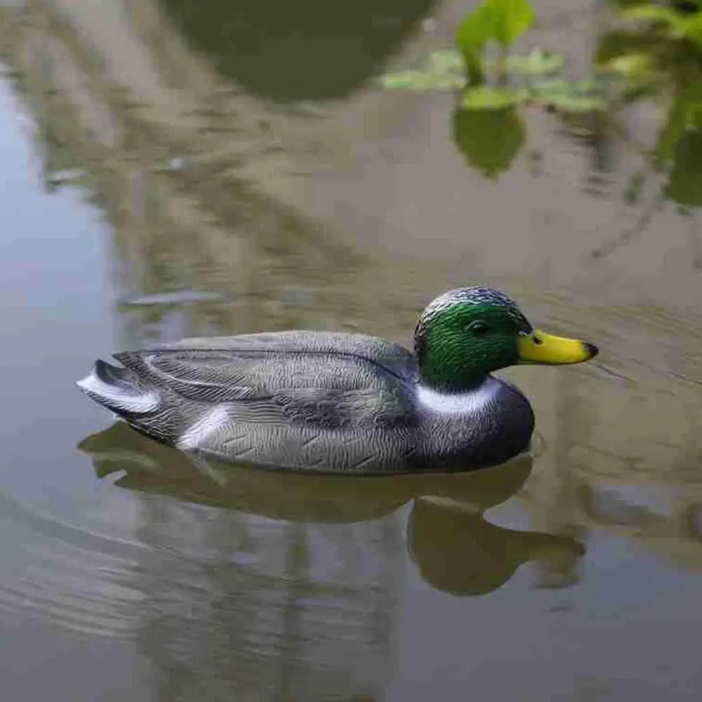 Floating Duck Decoy Simulation Hunting Duck Garden Pool Yard Lake Decoration 26x11Cm Home Garden Lawn Ornaments Pool Pond Decor HIP