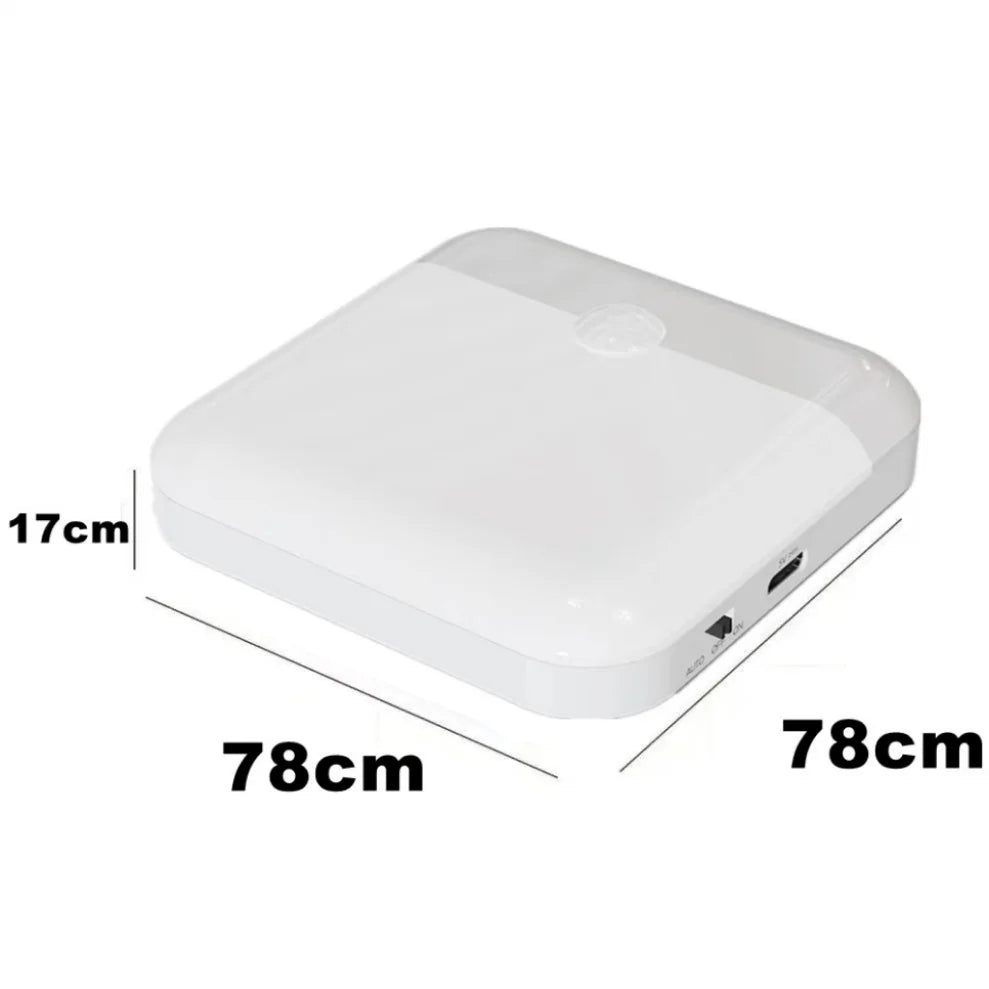 Motion Sensor LED Night Light – USB Rechargeable Square Lamp Motion Sensor Night Light HIP