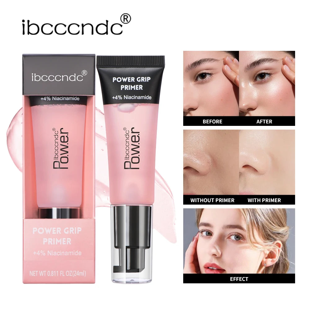 24ml Primer Gel Based Hydrating Face Primer For Smoothing Skin Pore Colorless Primes Long-lasting Hydrating Wear Cosmetics HIP