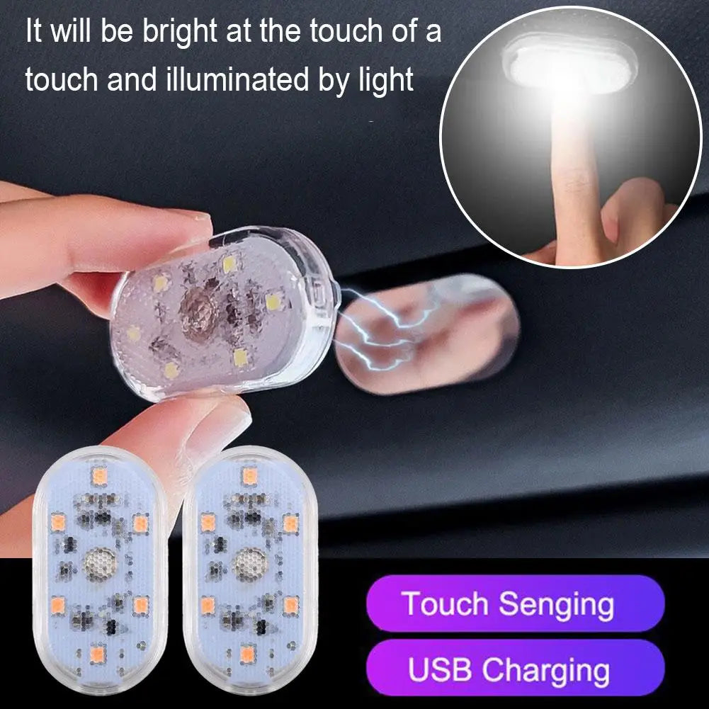 Universal Vehicles Multicolor Atmosphere Lamp Car Touch Control LED Ambient Light Interior Decoration Lighting Accessories HIP