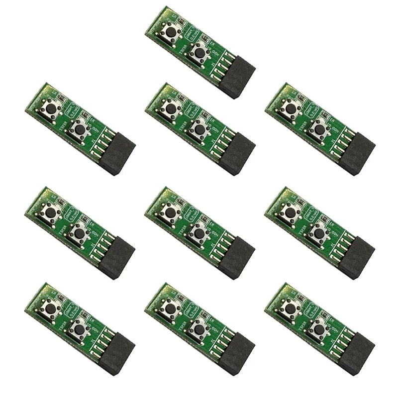 Motherboard Power Switch Tester – 2x5 Pin Adapter Board Motherboard Tester Adapter HIP