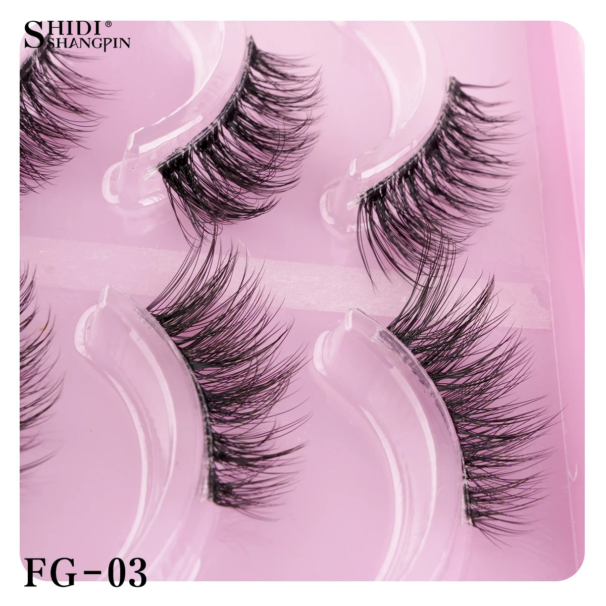 YSDO New Half Lashes 20 Pairs Soft Natural False Eyelashes Wispy Short Style Lash Volume Fluffy 3D Mink Eyelashes Cilios Makeup HIP