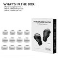 12-Pack Silicone Ear Tips for Samsung Galaxy Buds Pro Replacement Ear Tips HIP white