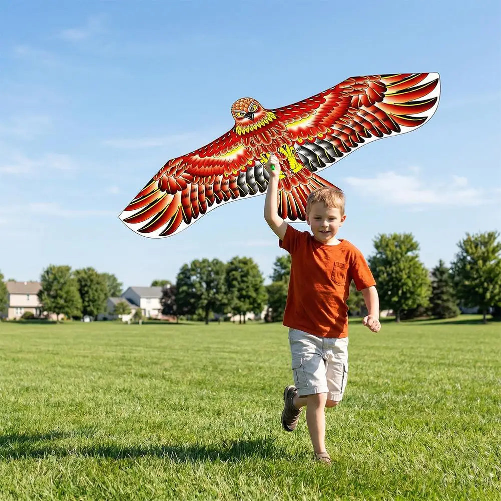 Giant Eagle Kite With 100m kite string Flying Bird Kites Outdoor Fun Sports Garden Cloth Toys Bird Repelling Kite HIP