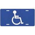 Accessibility Symbol License Plate – Aluminum Waterproof Decor Decorative License Plate HIP 1