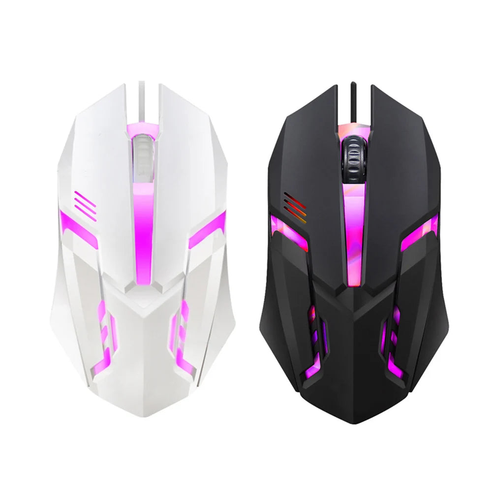 Kebidumei 5000 DPI Wired Gaming Mouse – 7-Color LED RGB Wired Gaming Mouse HIP