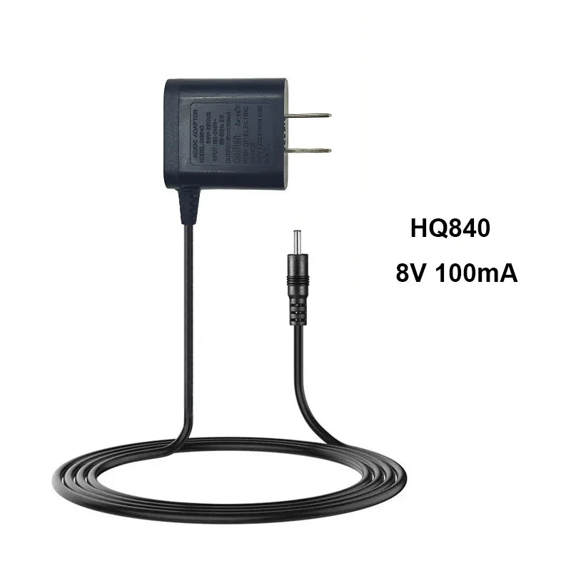HQ840 8V Replacement Charger for Philips Norelco MG3750 MG3760 Shaver Charger Adapter HIP