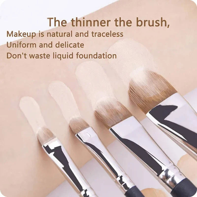 Ultra-Thin Foundation & Concealer Brush Set – RUZOFO Foundation Makeup Brush HIP