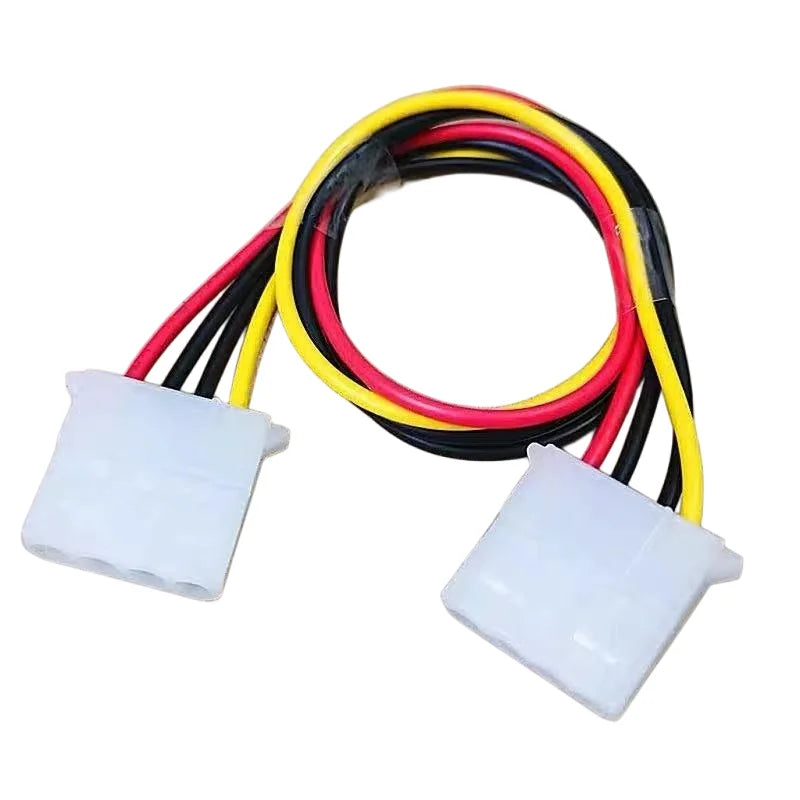 IDE 4-Pin Molex Power Extension Cable | PC Hard Drive Adapter Power Cable Adapter HIP