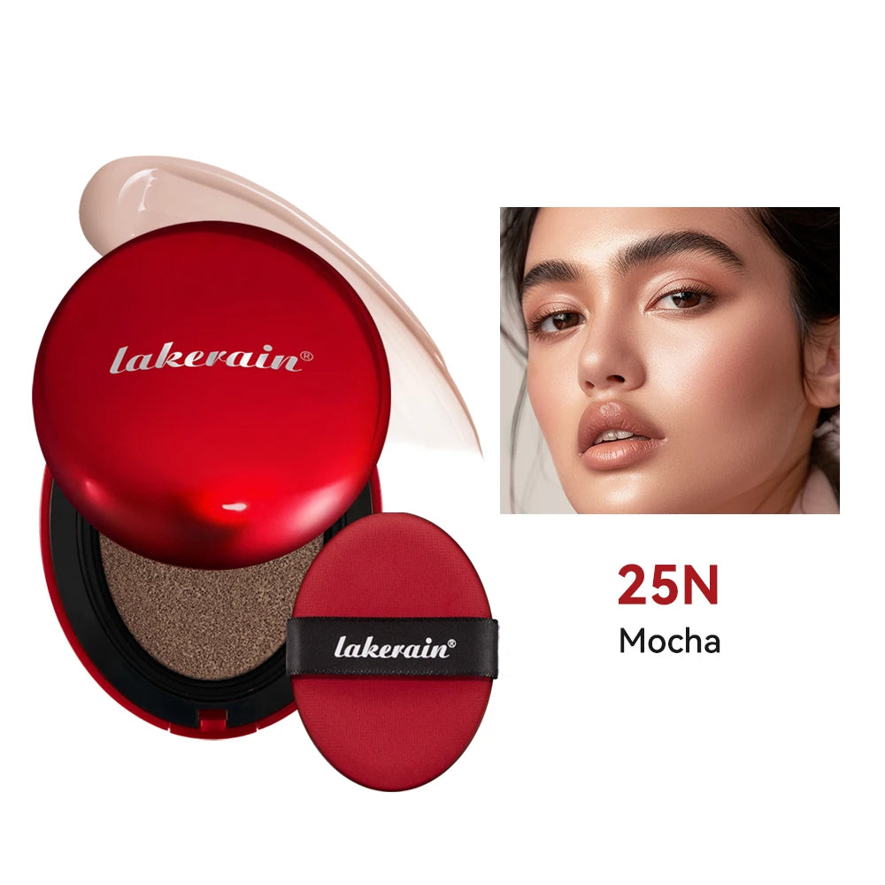 Sunscreen Cushion Foundation Fit Cushion Foundation Full Coverage Waterproof Long-lasting Concealer Long-lasting Makeup HIP
