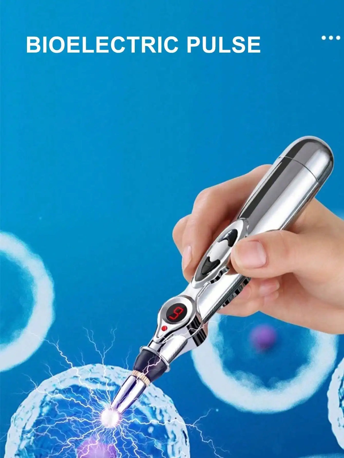 Electronic Energy Pulse Meridian Massage Pen | AXH Handheld Massage Pen HIP