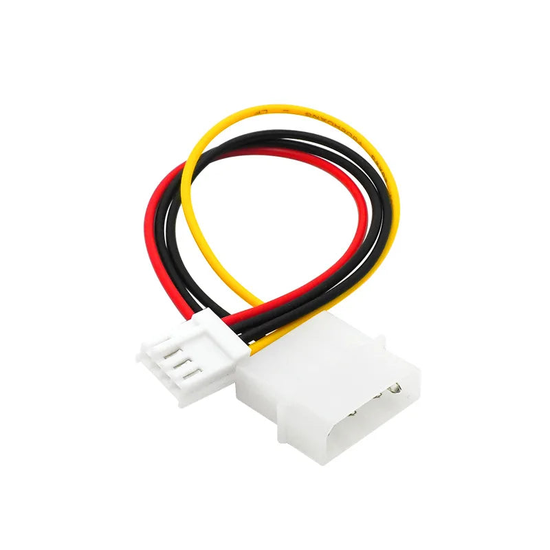 Molex 4-Pin to FDD Floppy Power Adapter Cable 20cm Power Adapter Cable HIP As Photo 0.2M