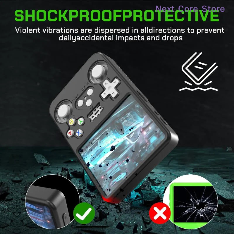 Silicone Protective Case for R36S Handheld Game Console Game Console Case HIP
