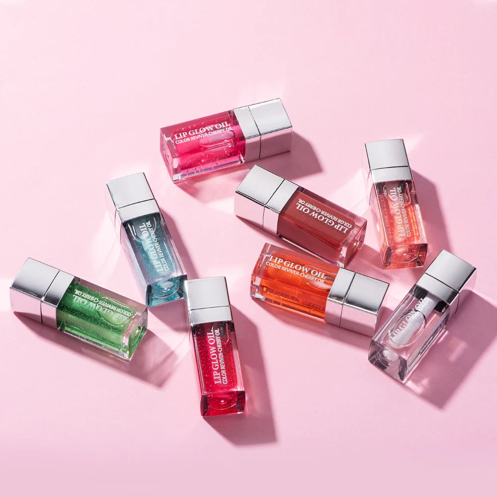 Crystal Jelly Lip Gloss 10Colors Moisturizing Plumping Clear Tinted Lip Plumper Lips Makeup Lip Oil Care HIP