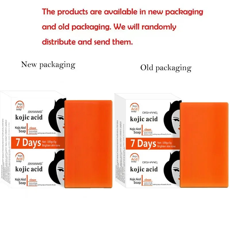 Kojic Acid Brightening Soap – Cleanse, Moisturize & Even Skin Brightening Bar Soap HIP