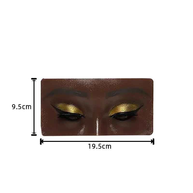 3D Silicone Makeup Practice Board – Face Mannequin for Beginners Makeup Practice Board HIP