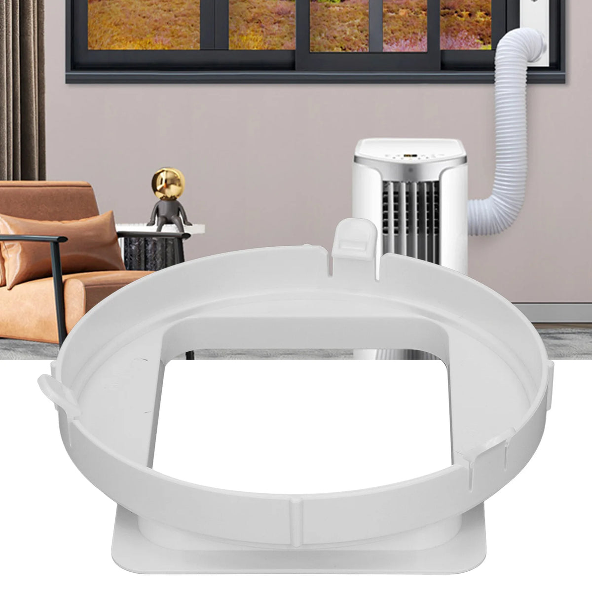 Air Conditioner Exhaust Hose Connector Efficient Air Conditioner Exhaust Hose Adapter Adjustable Joints for Household HIP