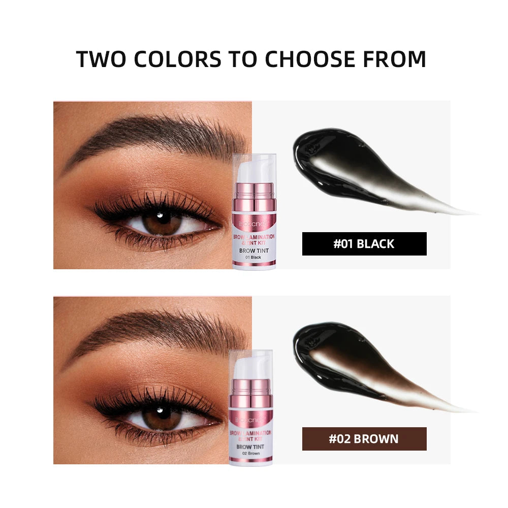 Permanent Brow or Lash Lift and Tint Kit Brow Lamination Eyelash Lifting Perming Lashes Black Brown Dye Eyes Makeup HIP