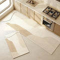 Boho Abstract Kitchen Mat Set – Non-Slip Washable Floor Runner Kitchen Floor Mat HIP 4 2pc40x60-40x120felt