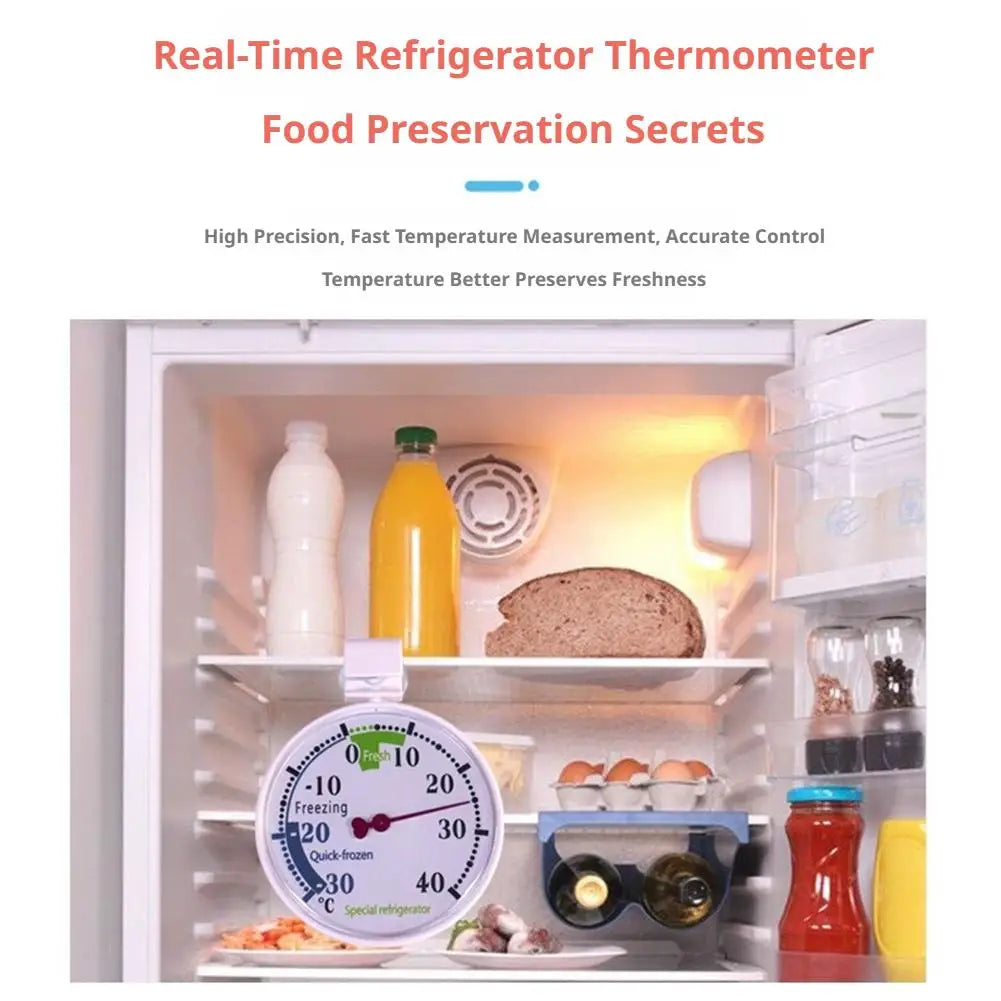 Refrigerator Freezer Thermometer Fridge Refrigeration Temperature Gauge Home Use Kitchen Accessories Tools Dropshipping HIP