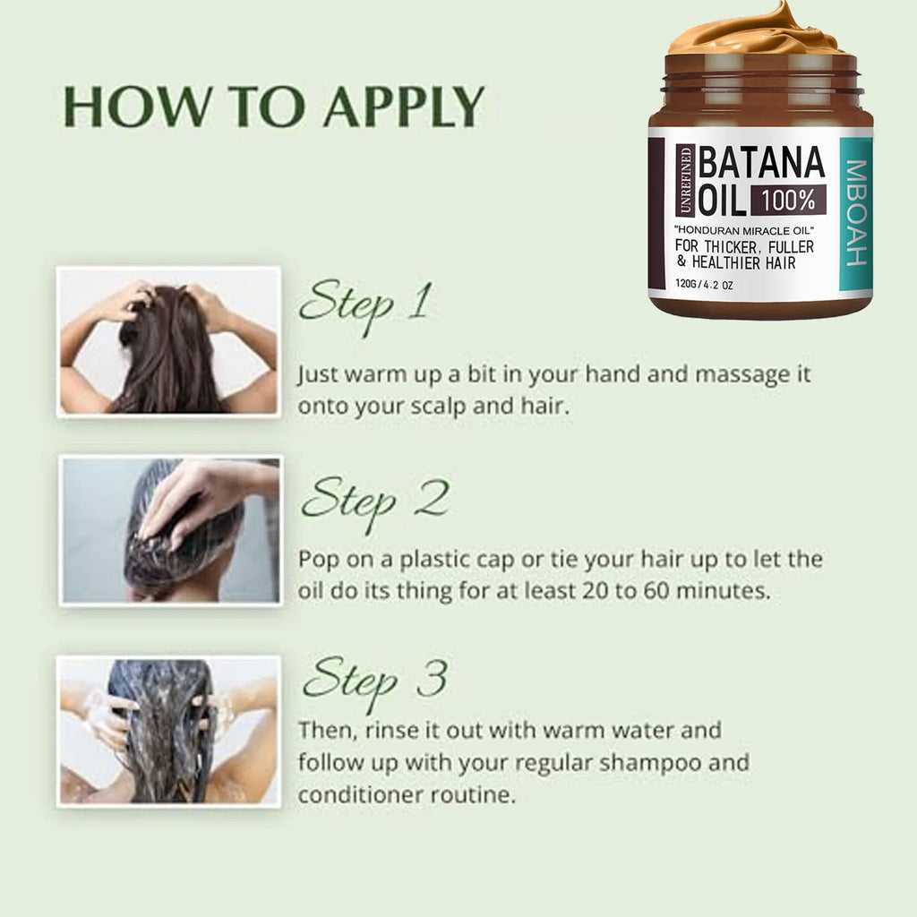 Batana Oil Hair Treatment – Fuller, Thicker & Silky Hair 120g Hair Nourishing Oil HIP