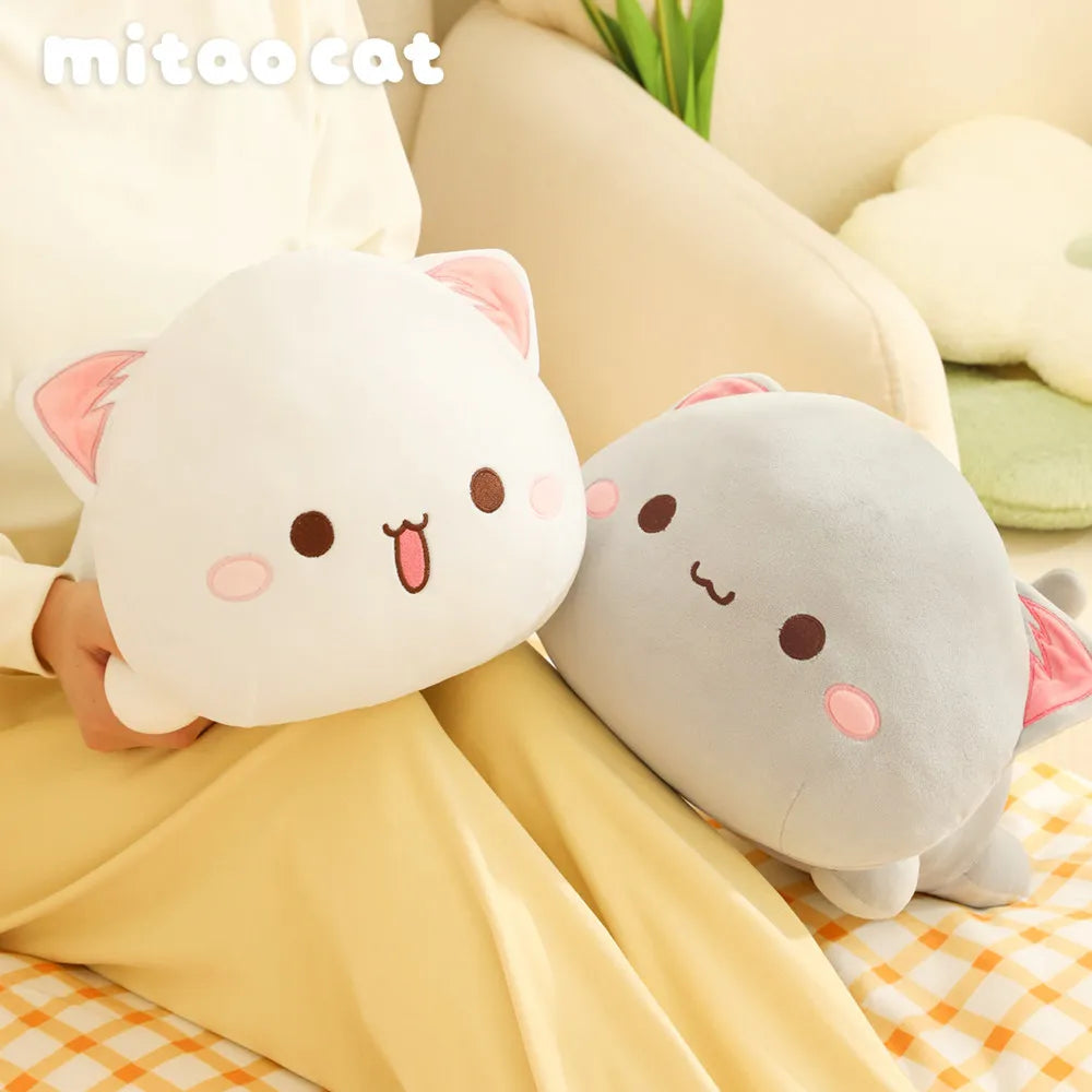 Mitao Cat Plush Doll – Soft Lying Down Stuffed Toy Gift Stuffed Plush Toy HIP