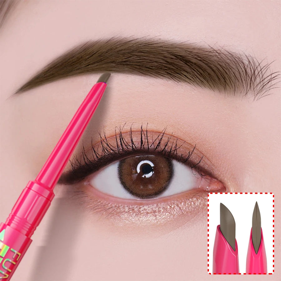 FUNPARK Waterproof Double-Ended Eyebrow Pen – 5 Colors Eyebrow Pencil Pen HIP