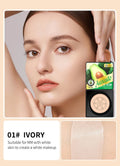 OCHEAL Air Cushion CC Cream – Moisturizing Foundation & Concealer Air Cushion Foundation HIP 01 IVORY 20g