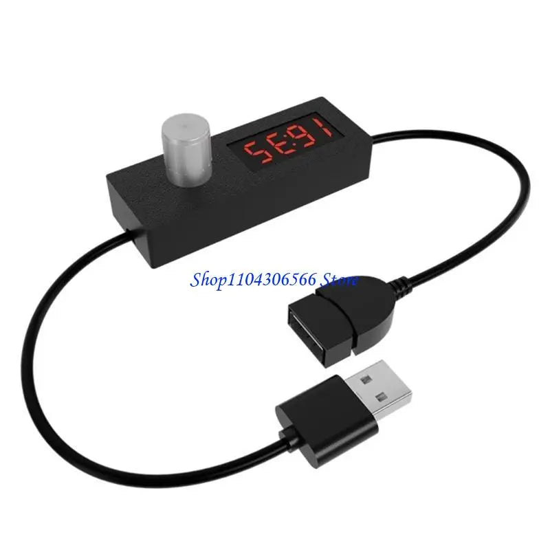 USB Countdown Timer Cable with Auto Shut-Off | 5V 2A USB Timer Cable HIP