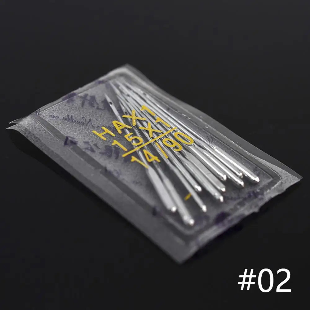 10pcs Domestic Sewing Machine Needles 5 sizes 9 11 14 16 &18 Universal Needle For Singer Brother Toyota Janome Stainless Steel HIP 14