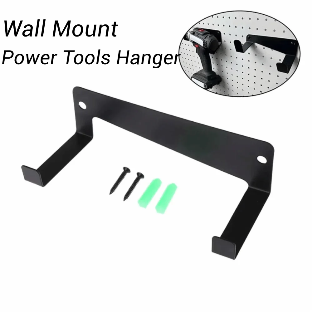 Wall Mounted Metal Drill & Tool Holder Storage Rack Wall Tool Holder HIP