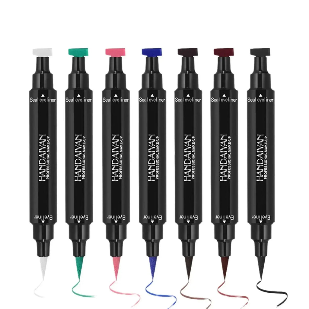 Handaiyan 2-in-1 Triangle Liquid Eyeliner Stamp – Waterproof Liquid Eyeliner Stamp HIP