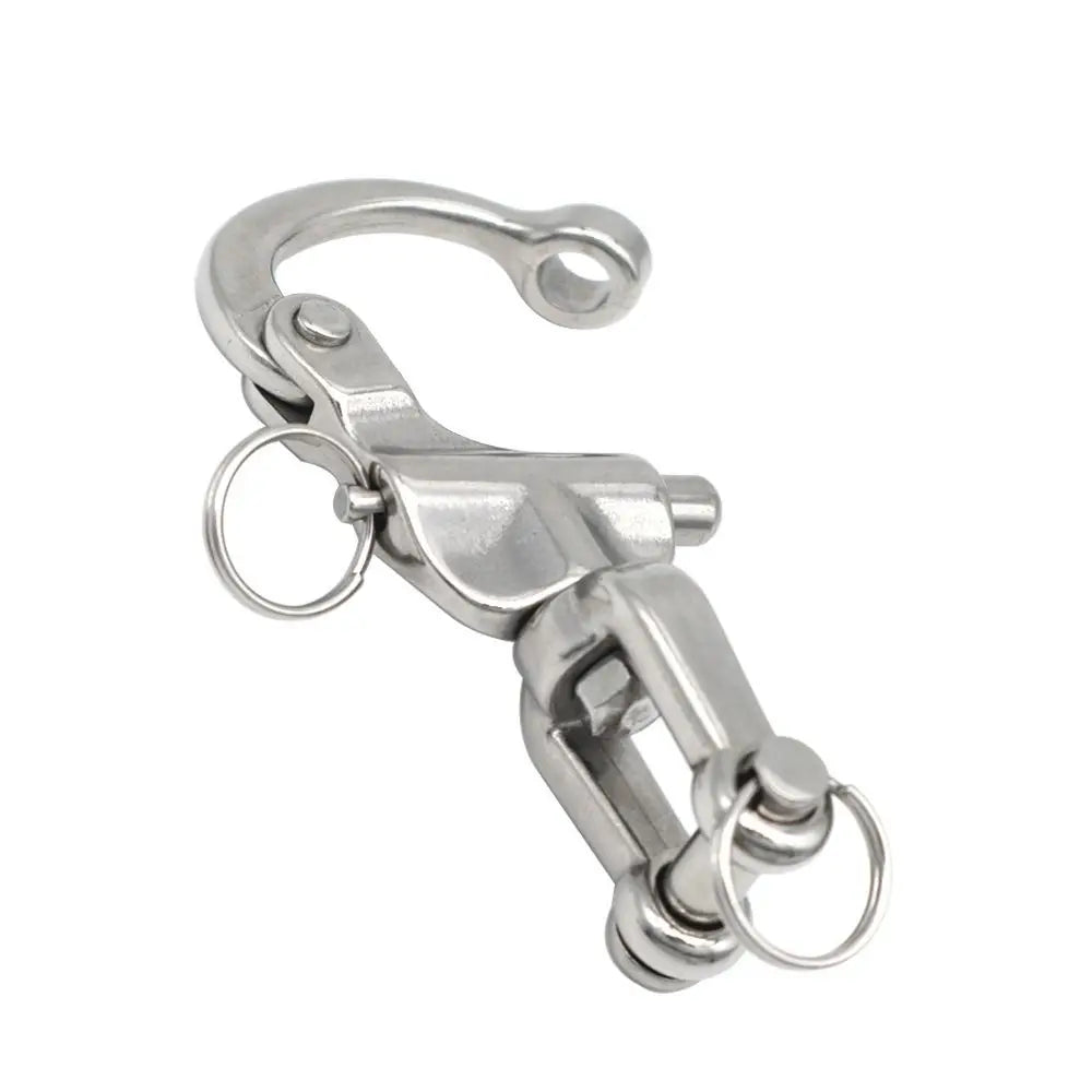 316 Stainless Steel Jaw Swivel Snap Shackle – Quick Release Marine Snap Shackle HIP