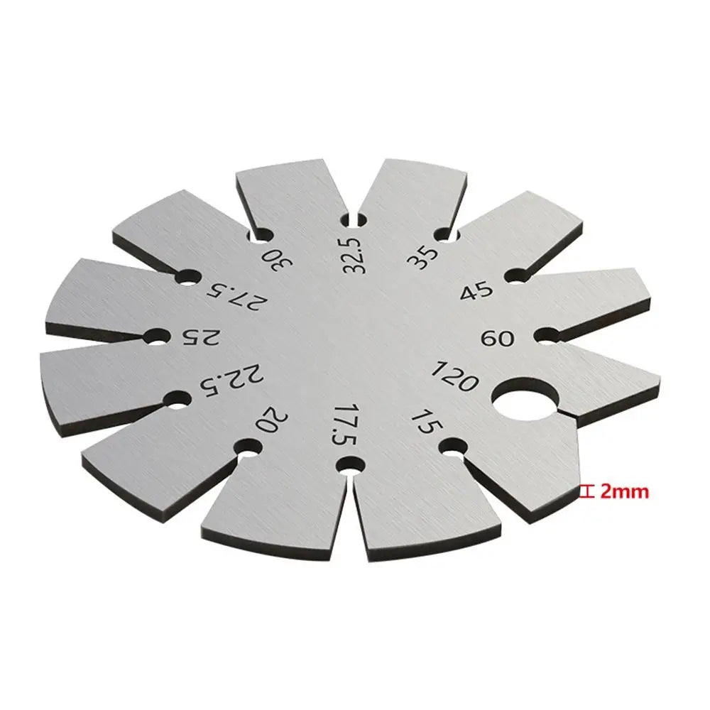 Stainless Steel Bevel Gauge Angle Protractor 15°–120° Angle Measuring Tool HIP