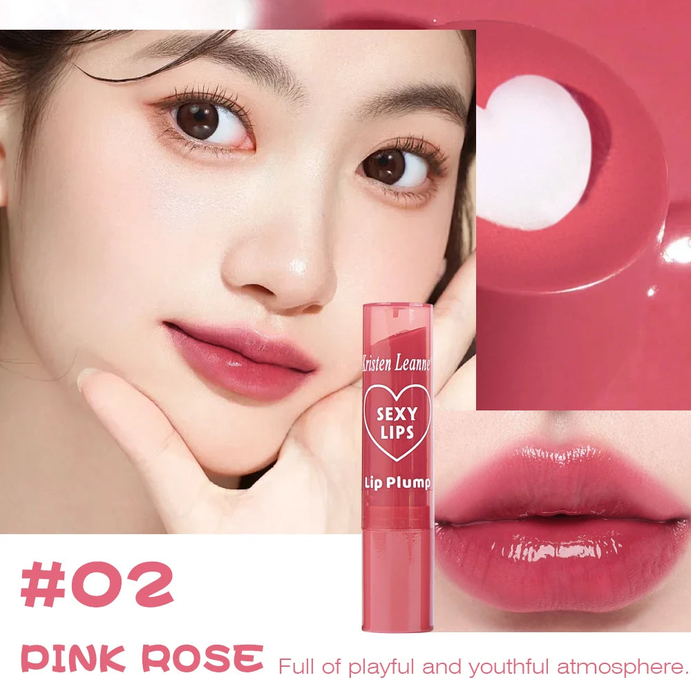 Colored Moisturizing Lip Balm Love Sandwich Lipstick Nutrition Diluting Lip Line Anti-dry Lip Oil Mirror Lasting Lipgloss Makeup HIP 02